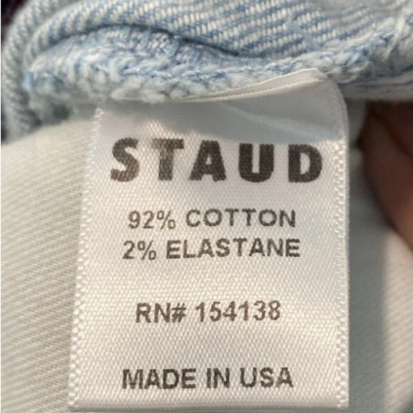 STAUD Austin Pants SZ 0 - Picture 14 of 14